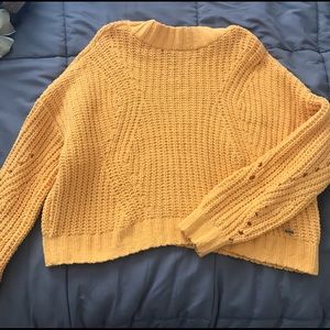 knitted hollister sweater